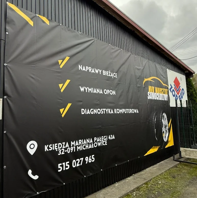 baner warsztatu samochodowego NVK Michałowice oferta usług mechanika